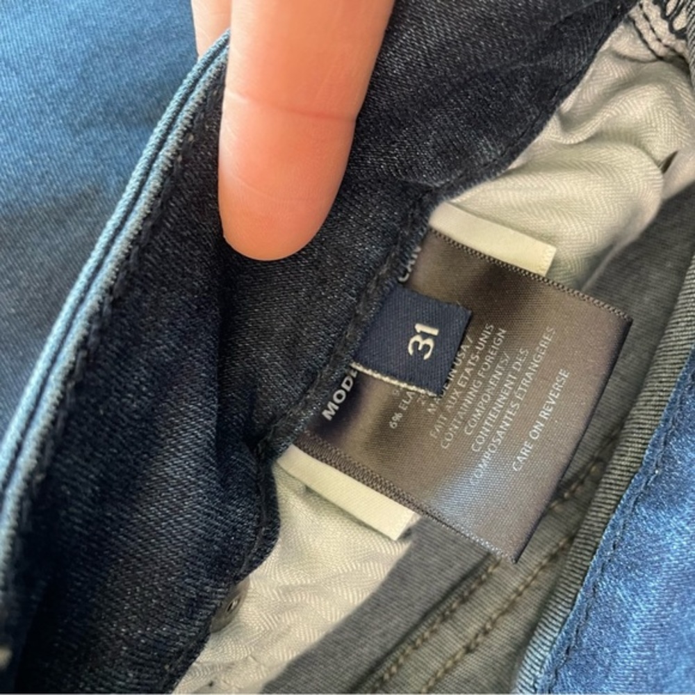 💛 NWT Modern American Dark Blue Soho Ankle Skinny Jeans - Picture 8 of 13